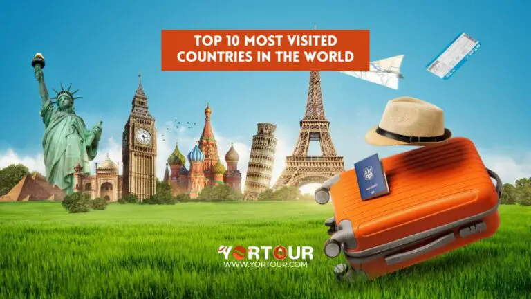 Top 10 most visited countries in the world for 2024